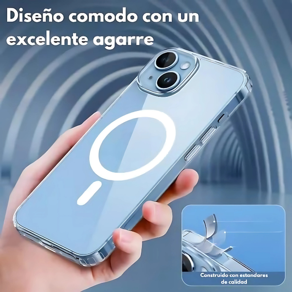 Funda transparente con MagSafe