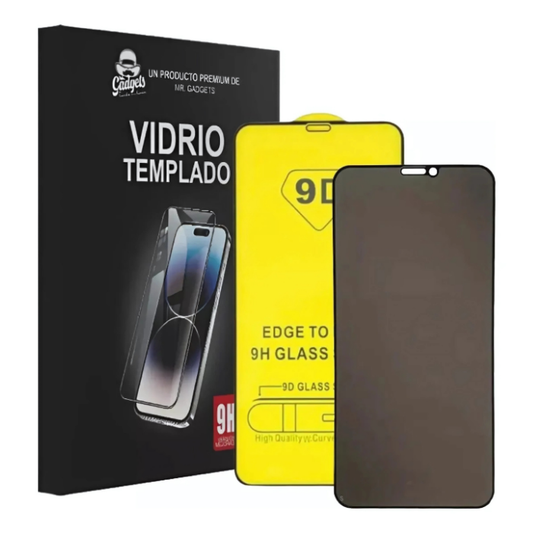 Mica De Pantalla De Privacidad 9D Para iPhone