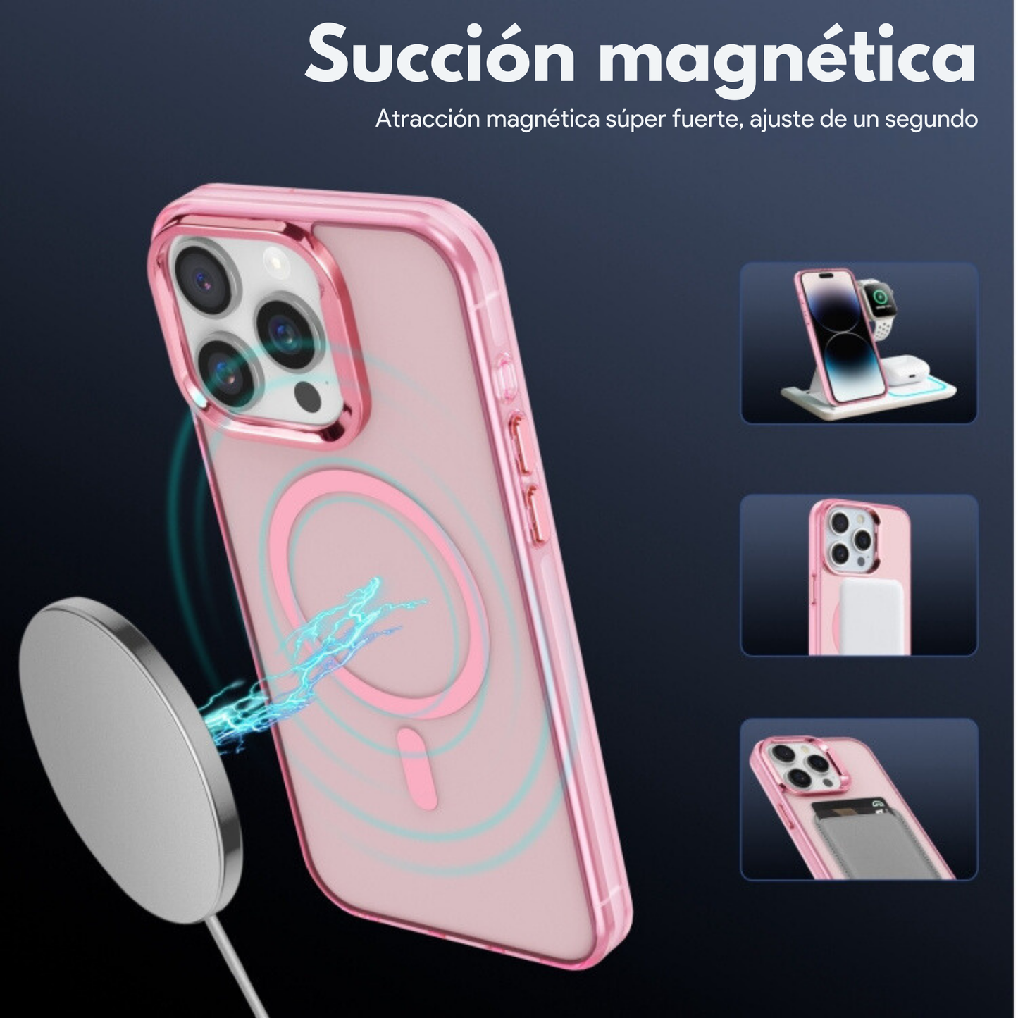 Funda Deluxe Magnética para iPhone