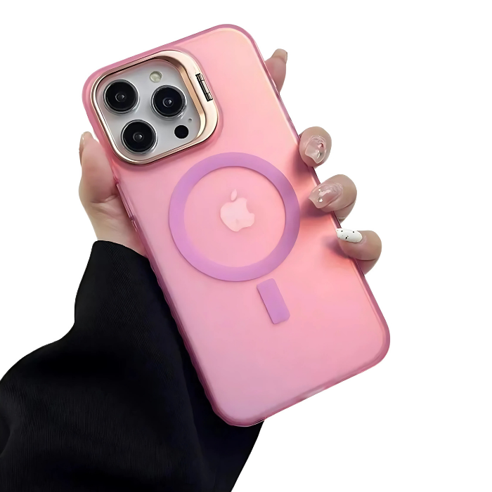 Funda Tornasol Con Soporte Para iPhone