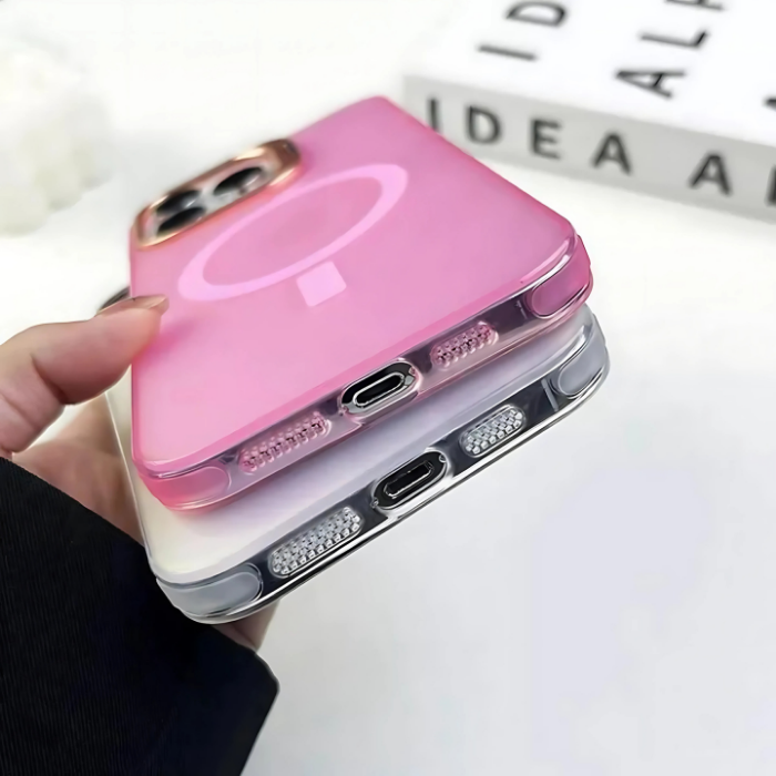 Funda Tornasol Con Soporte Para iPhone