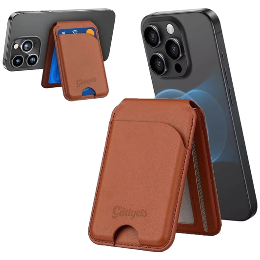 Cartera Magnética Wallet Deluxe con Soporte Para iPhone