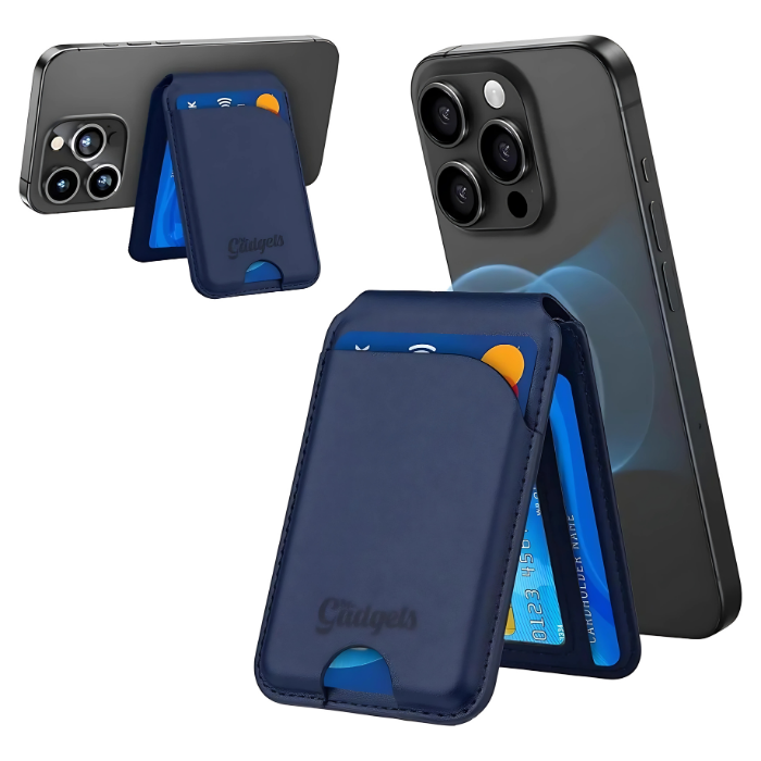 Cartera Magnética Wallet Deluxe con Soporte Para iPhone