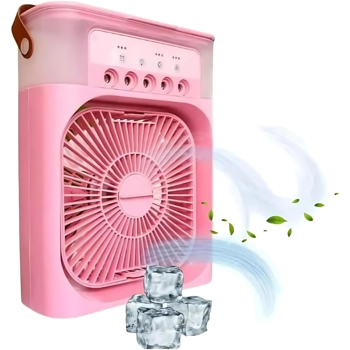 Ventilador Portátil con Humificador