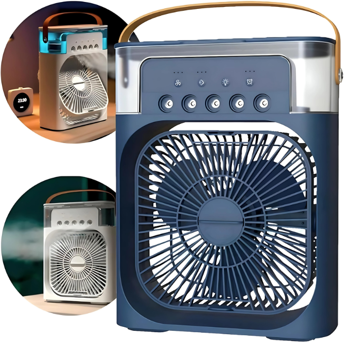 Ventilador Portátil con Humificador