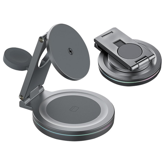 Cargador 3 en 1 MagSpin 15W para iPhone