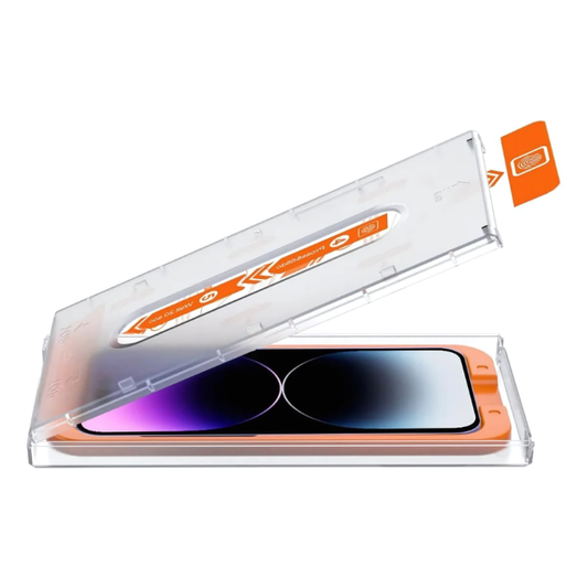 Mica Cristal Templado De Fácil Instalación Para iPhone