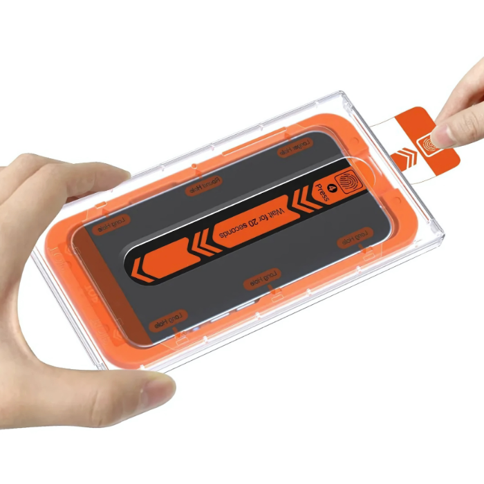 Mica Cristal Templado De Fácil Instalación Para iPhone