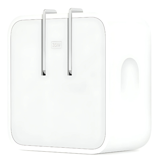 Adaptador De Corriente 35W Dos Puertos USB-C