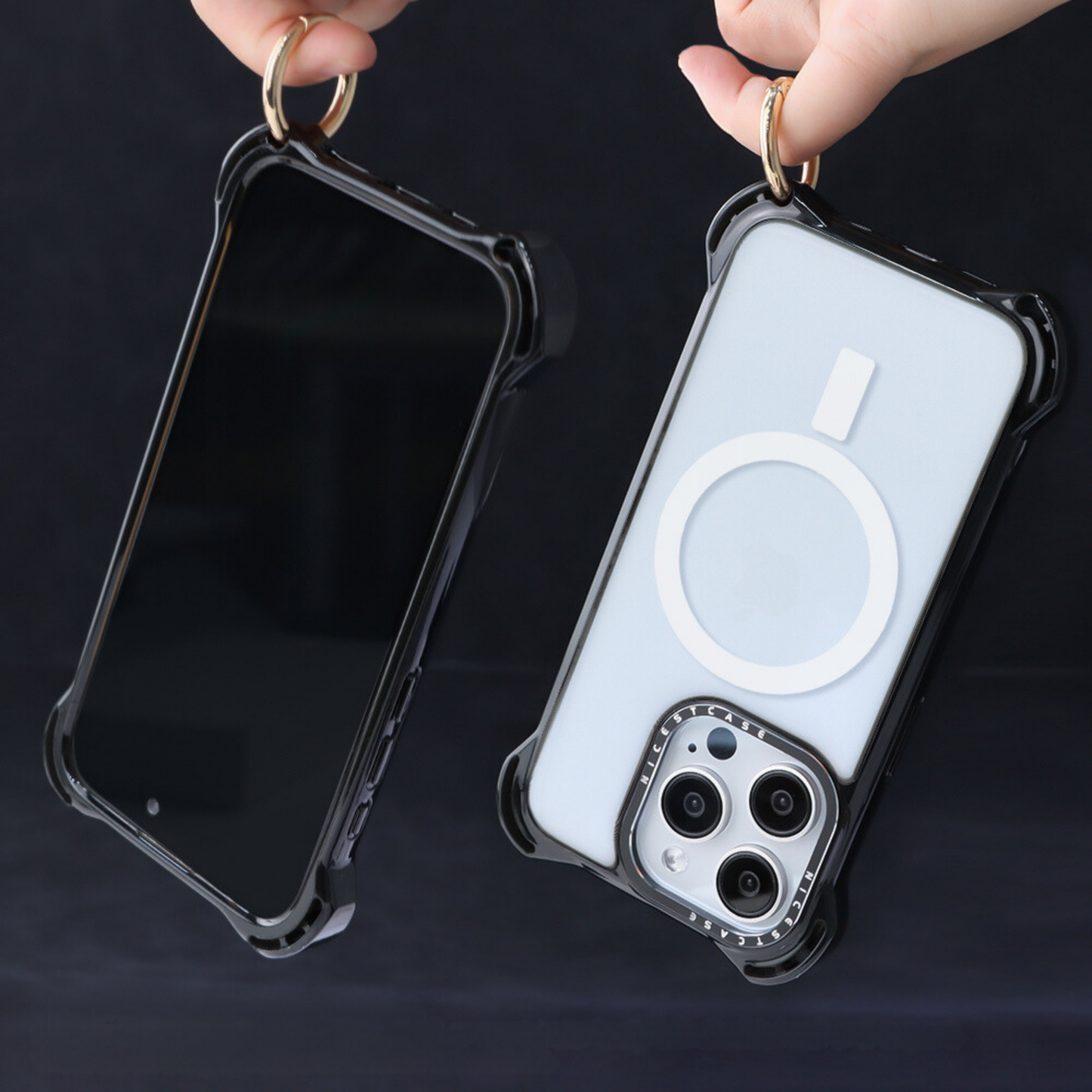 Funda Ultra Bounce Resina Epoxi Para iPhone