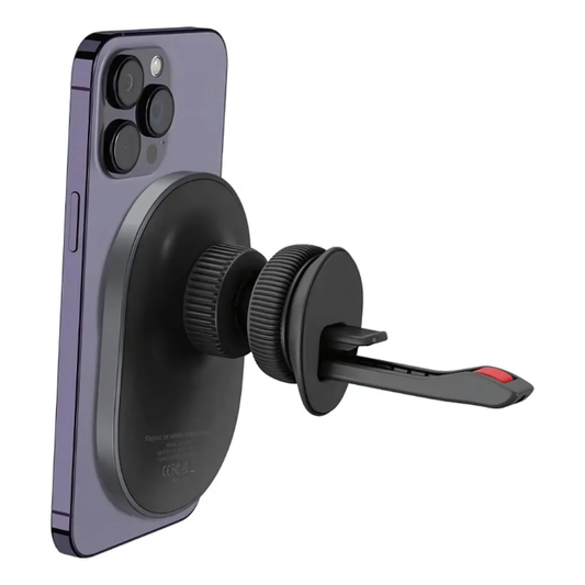 Soporte Magnético 15W Con Carga Inalámbrica Para Auto