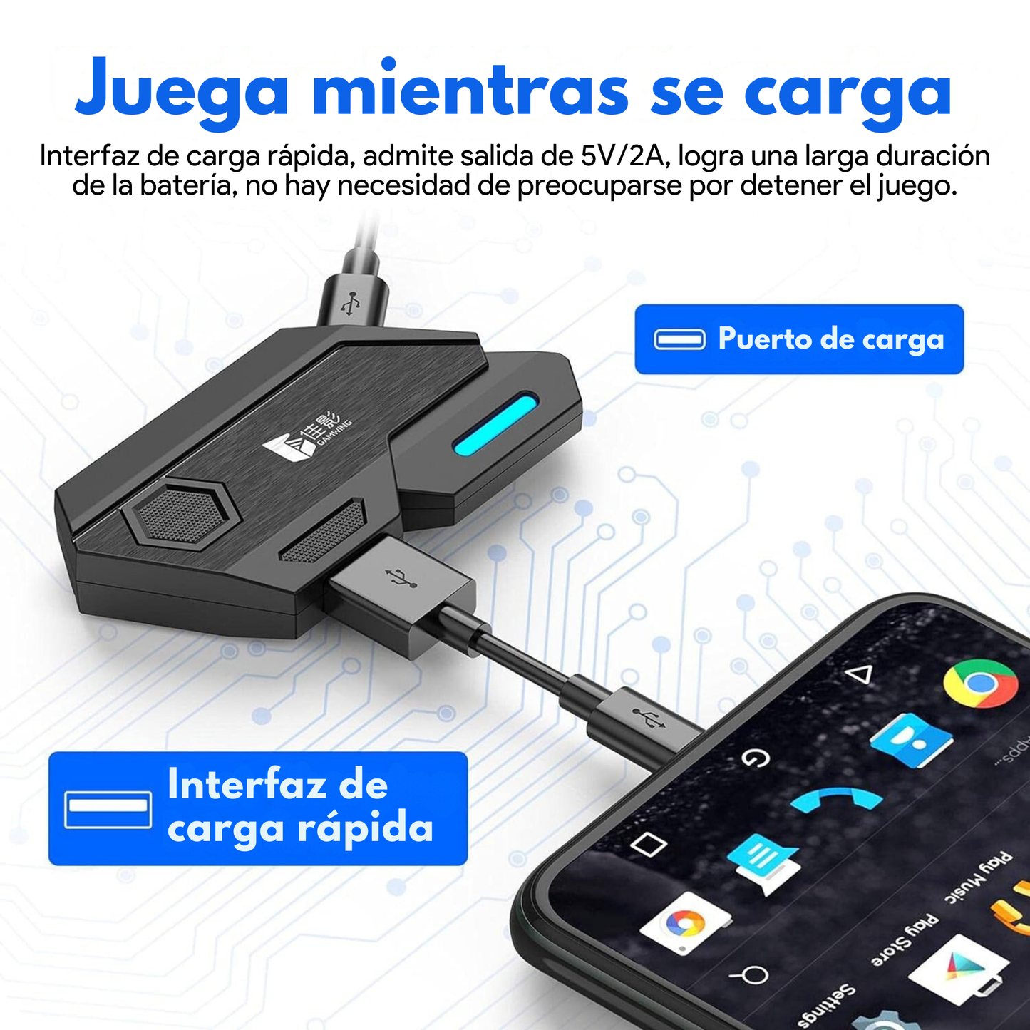 Set 4 en 1 Teclado Gamer