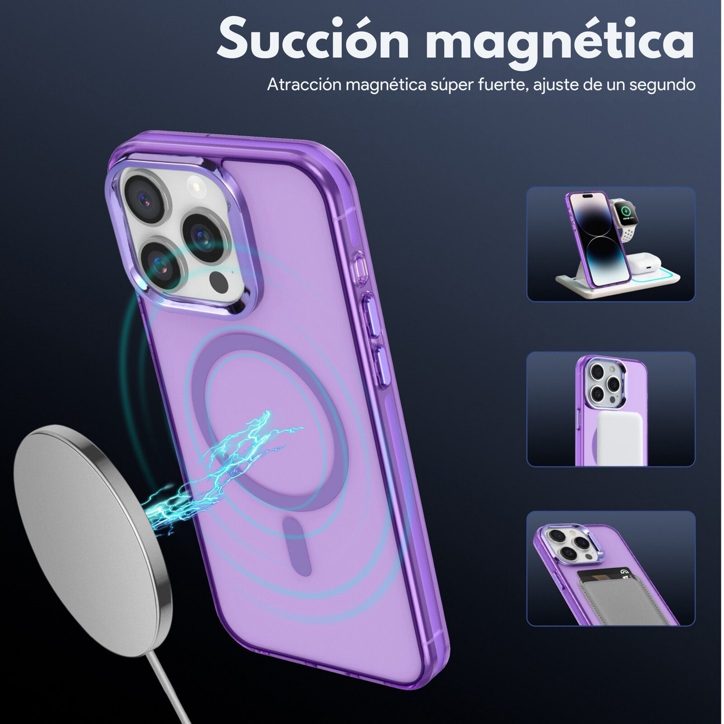 Funda Deluxe Magnética para iPhone
