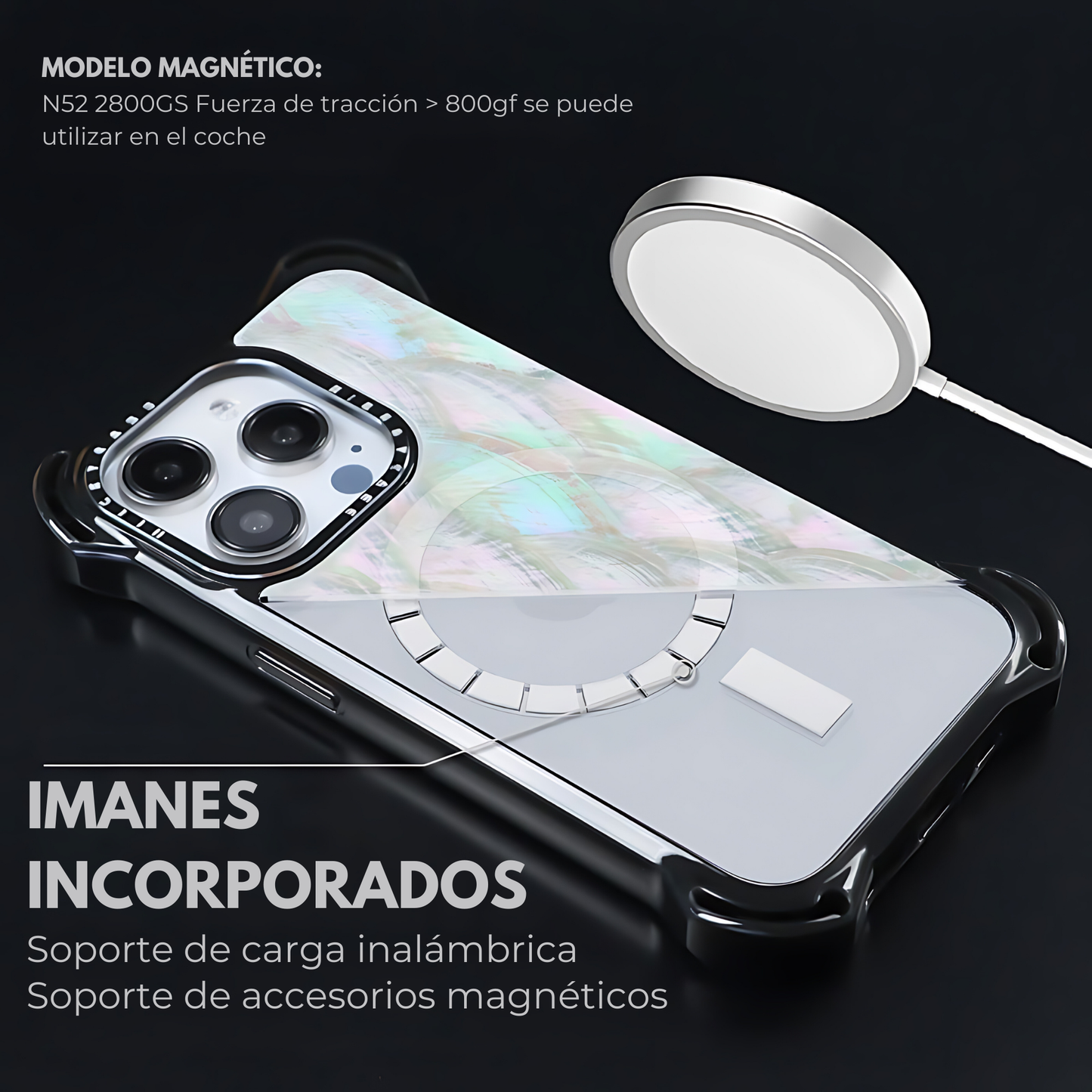 Funda Ultra Bounce de Concha Natural + Resina