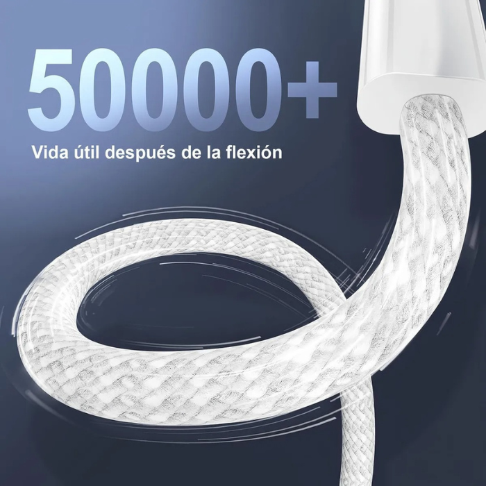 Cargador Para iPhone 20W + Cable 2 en 1