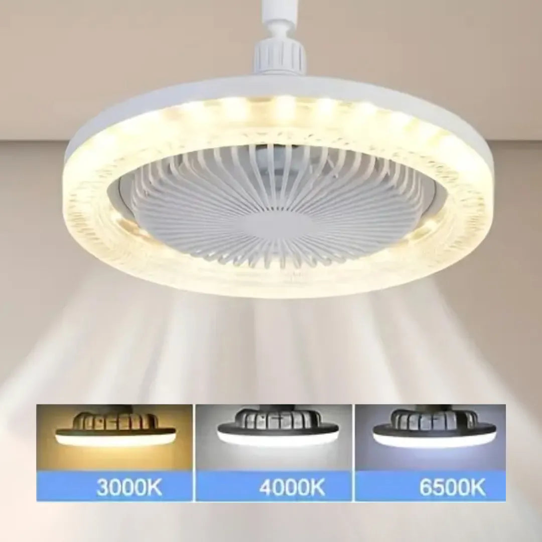 Ventilador con Foco LED 30W