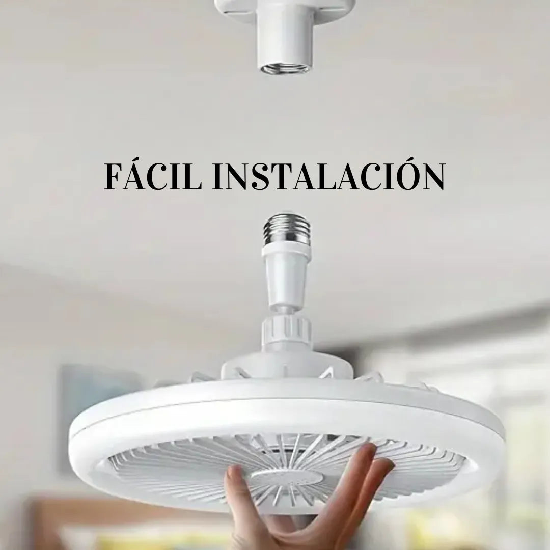 Ventilador con Foco LED 30W