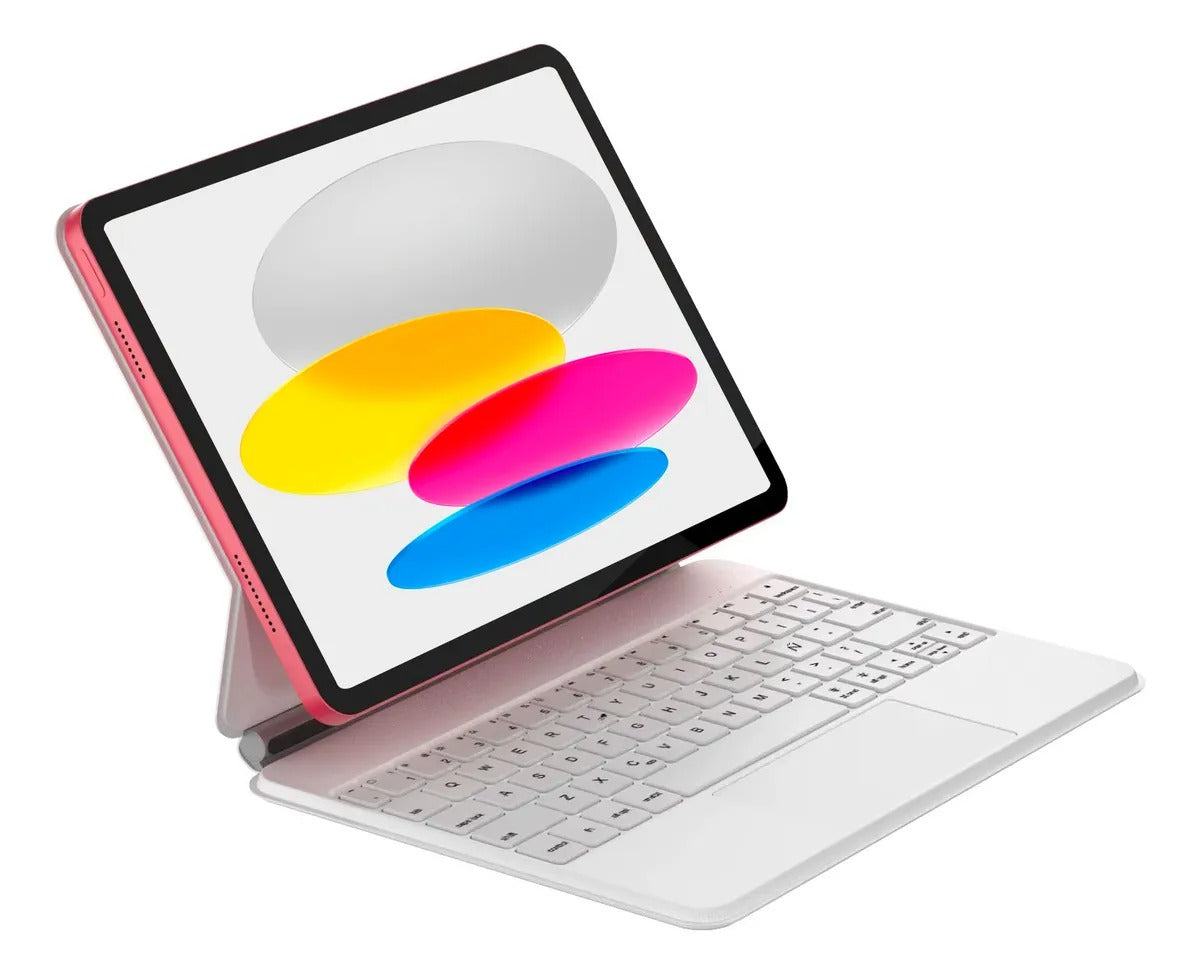 Teclado + Mica de Pantalla Textura de Papel + Pencil para iPad 10th Generación 2022/iPad 11th A16