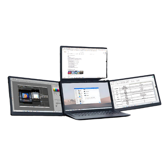 Triple Monitor Portátil 13"