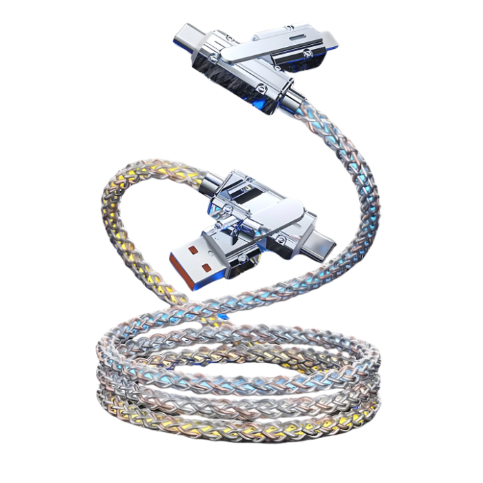 Cable USB-C 4 en 1 RGB
