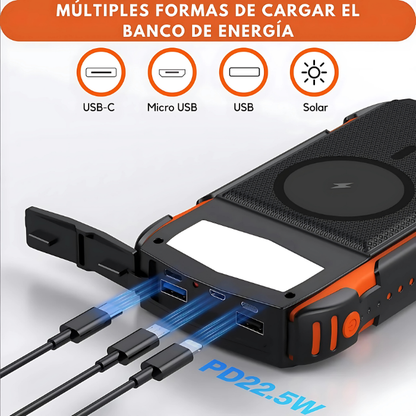 Power Bank Blast Pro 2.0 Portátil 20,000mAh Carga Inalámbrica