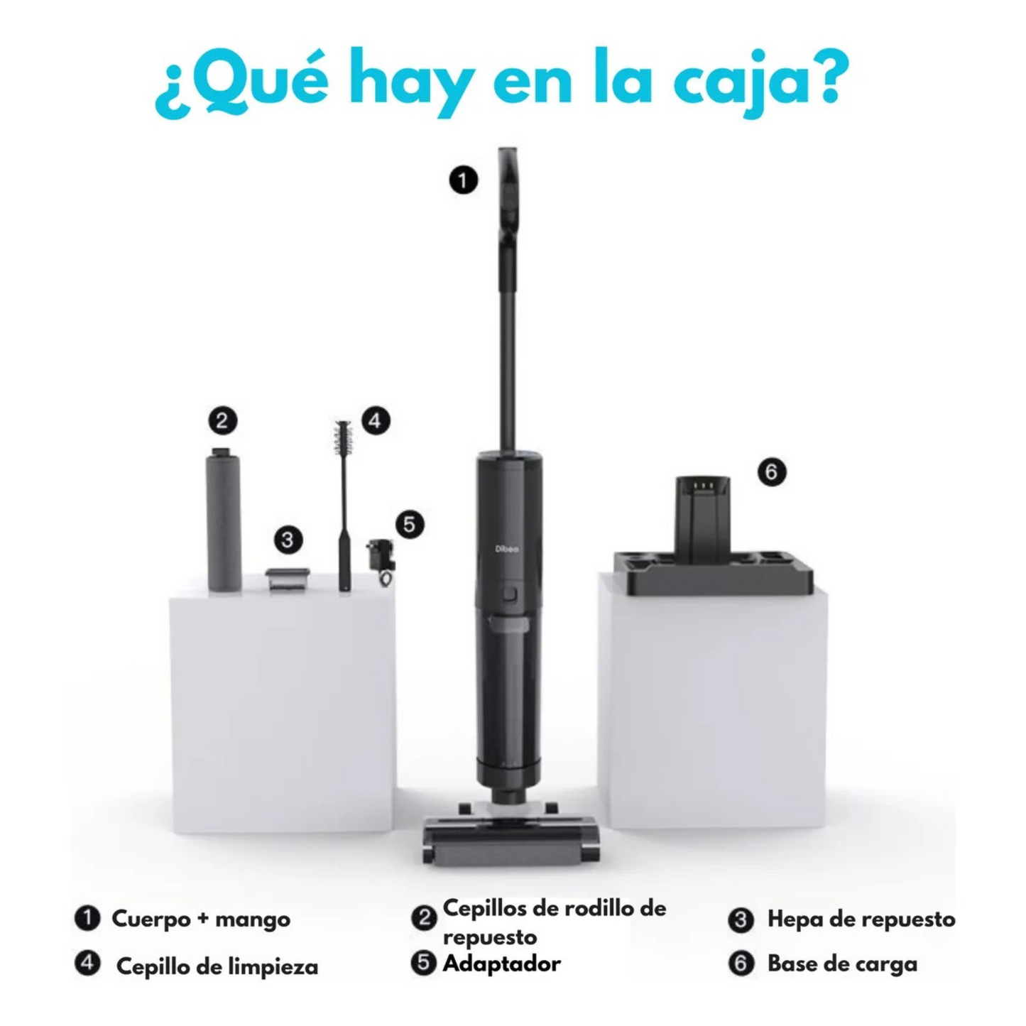 Aspiradora Smart Automática Humedo/Seco