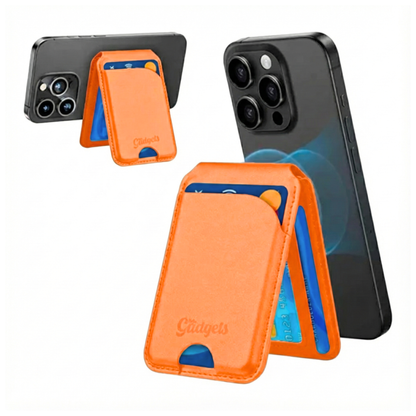 Cartera Magnética Wallet Deluxe con Soporte Para iPhone