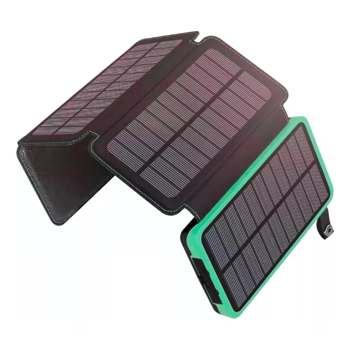 Power Bank Solar Nova Charger Plus 20,000mAh Con 4 Paneles