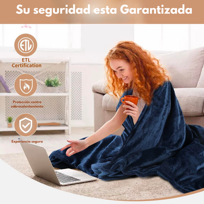 Cobija Eléctrica 254x228cm con 10 Niveles de Calor