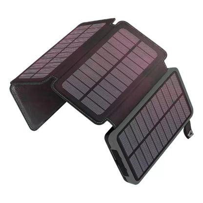 Power Bank Solar Nova Charger Plus 20,000mAh Con 4 Paneles