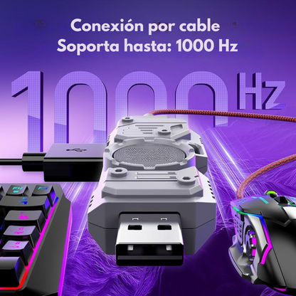 Set 5 en 1 Teclado Gamer
