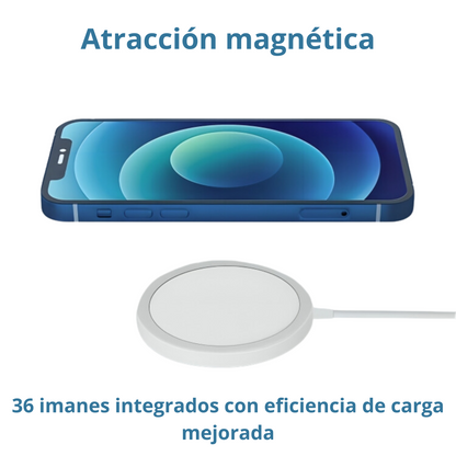 Cargador Magnético Qi para iPhone
