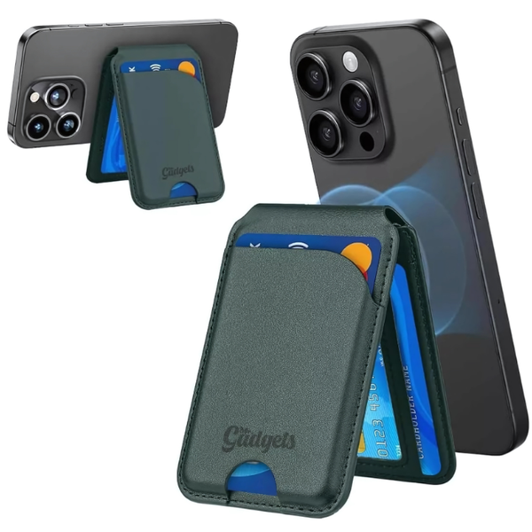 Cartera Magnética Wallet Deluxe con Soporte Para iPhone