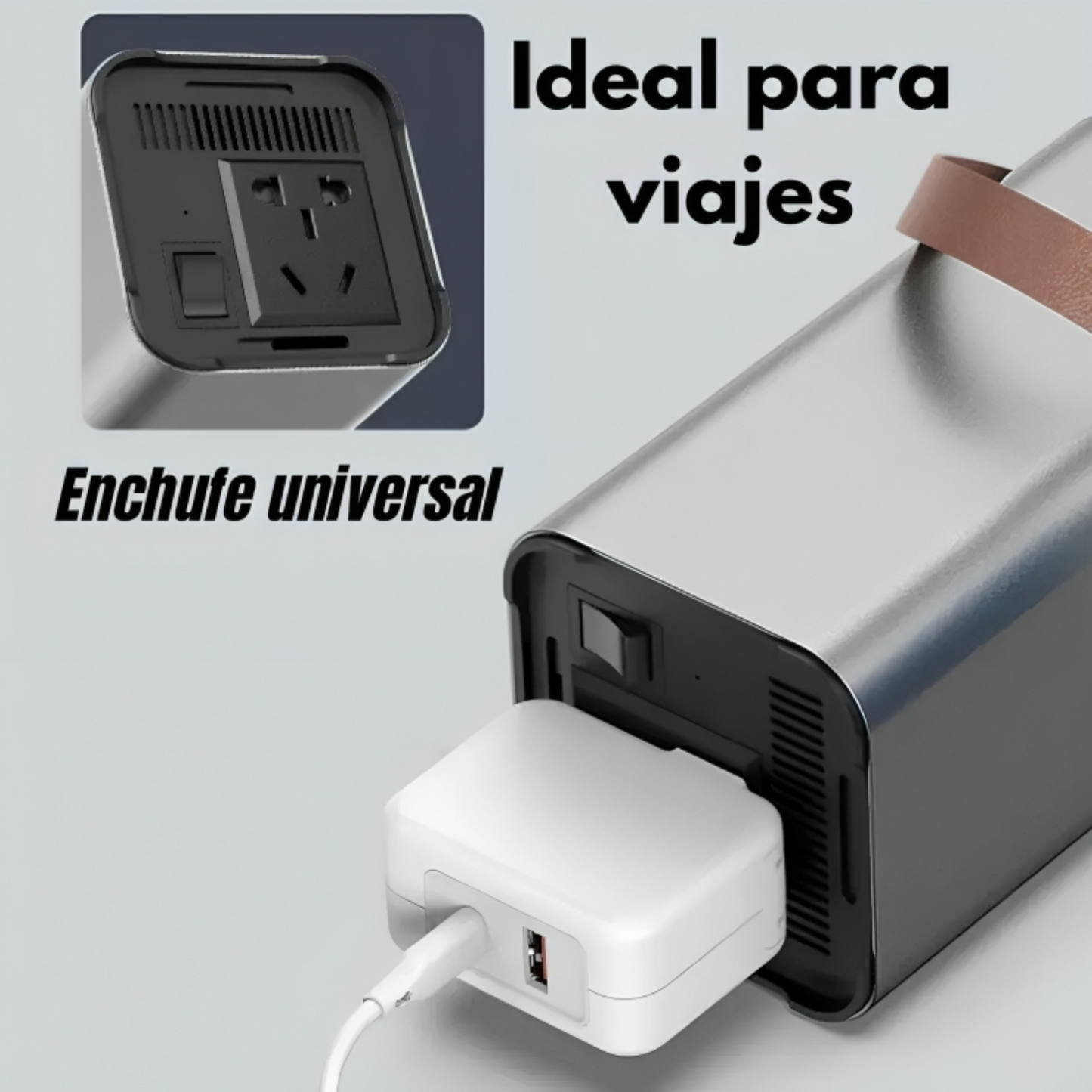 Estación de Carga Portátil 46,200mAh