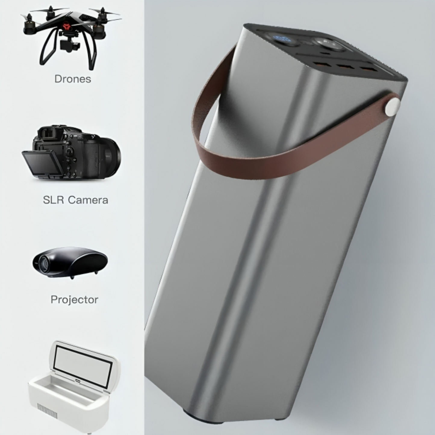 Estación de Carga Portátil 46,200mAh