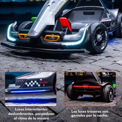 Go Kart Eléctrico Recargable Drift 15Km/h