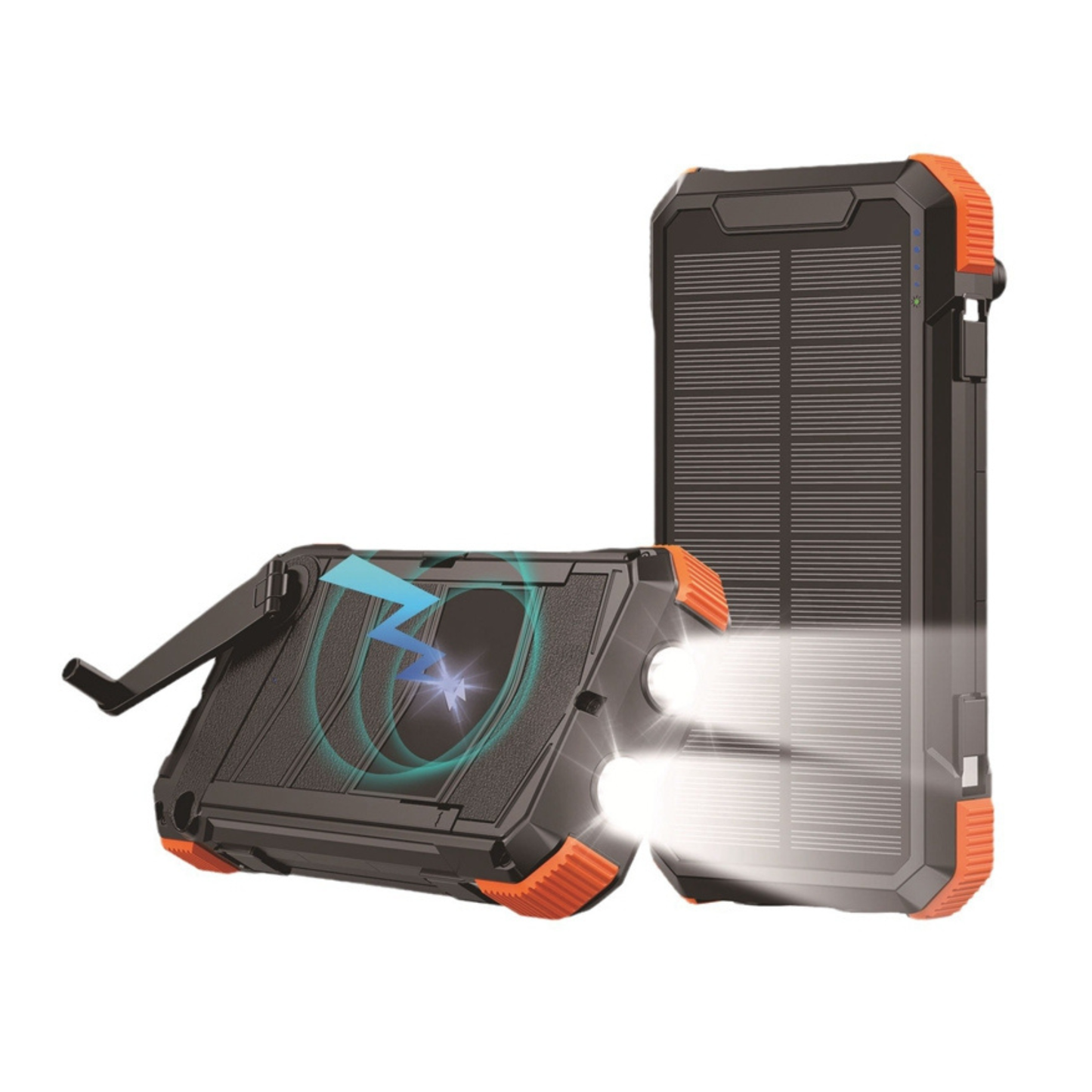 Power Bank Solar 20,000mAh Portátil Uso Rudo