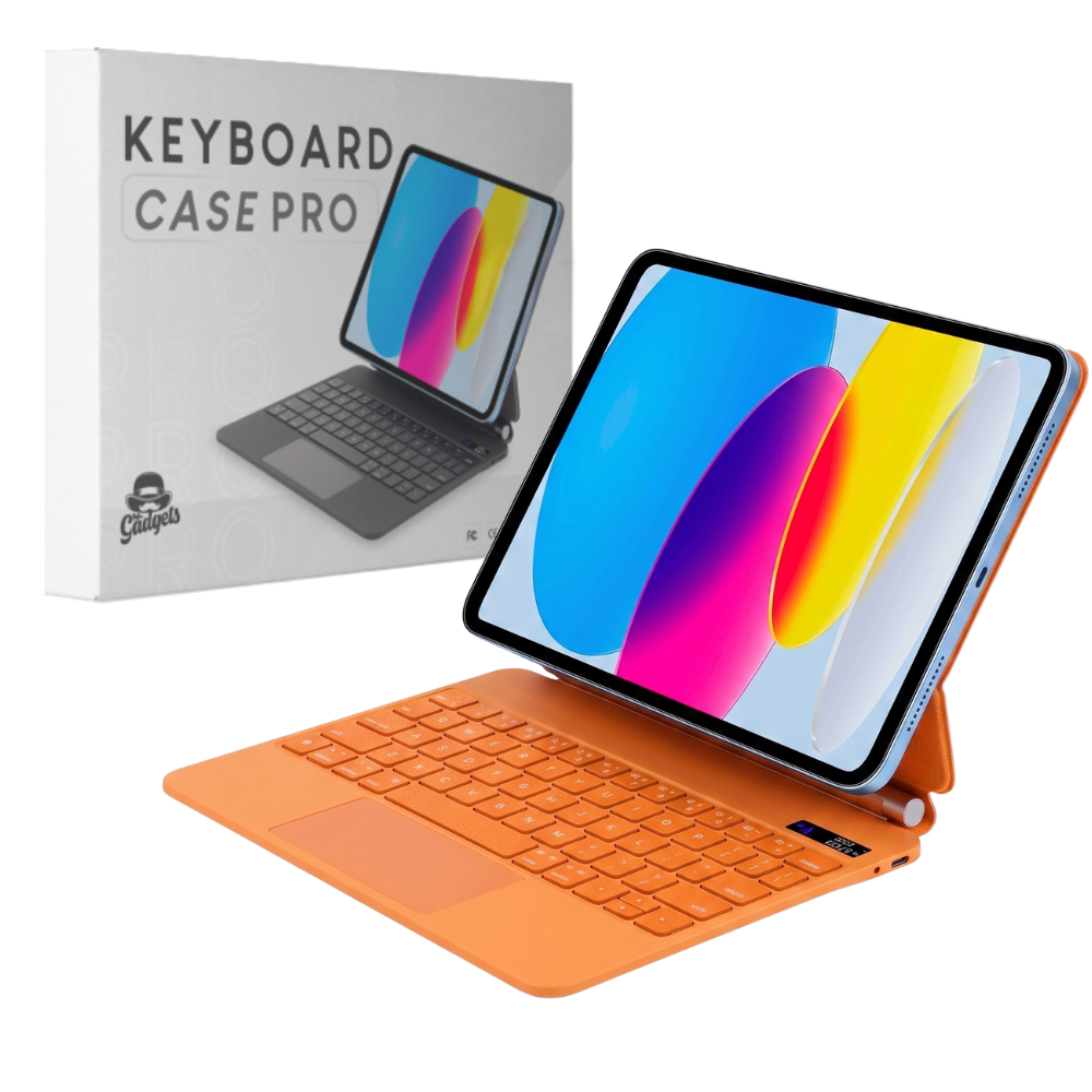 Keyboard Case Pro Magnético para iPad con Touchpad -  Tu iPad como Laptop