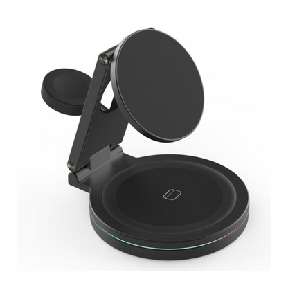 Cargador 3 en 1 MagSpin 15W para iPhone