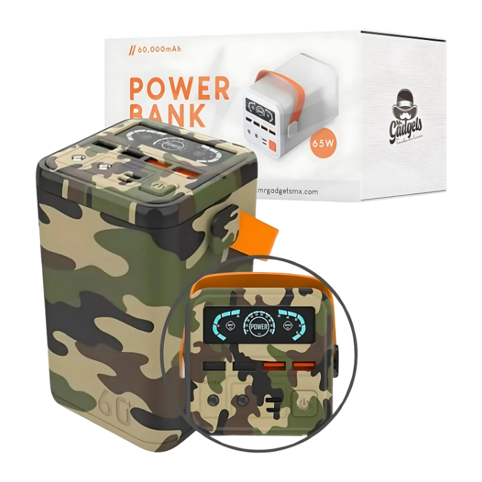 Power Bank Portátil 60,000mAh 100W