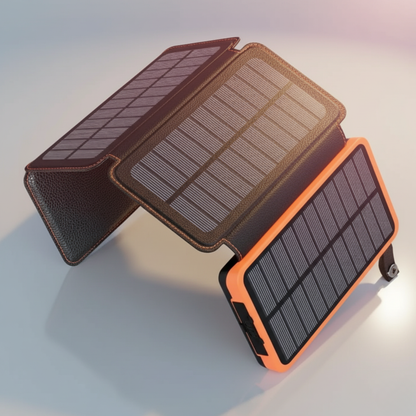 Power Bank Solar Nova Charger Plus 20,000mAh Con 4 Paneles