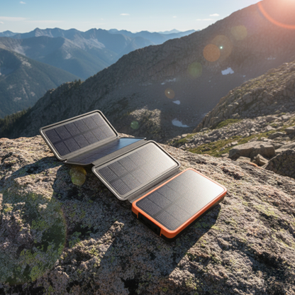 Power Bank Solar Nova Charger Plus 20,000mAh Con 4 Paneles