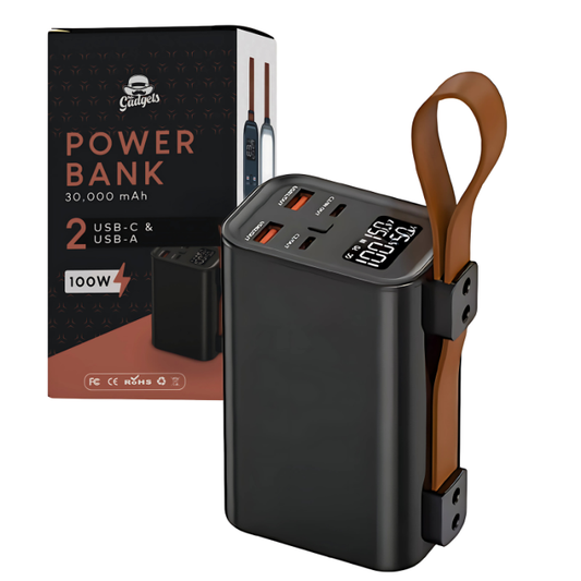 Power Bank 30,000mAh 100W Multipuertos