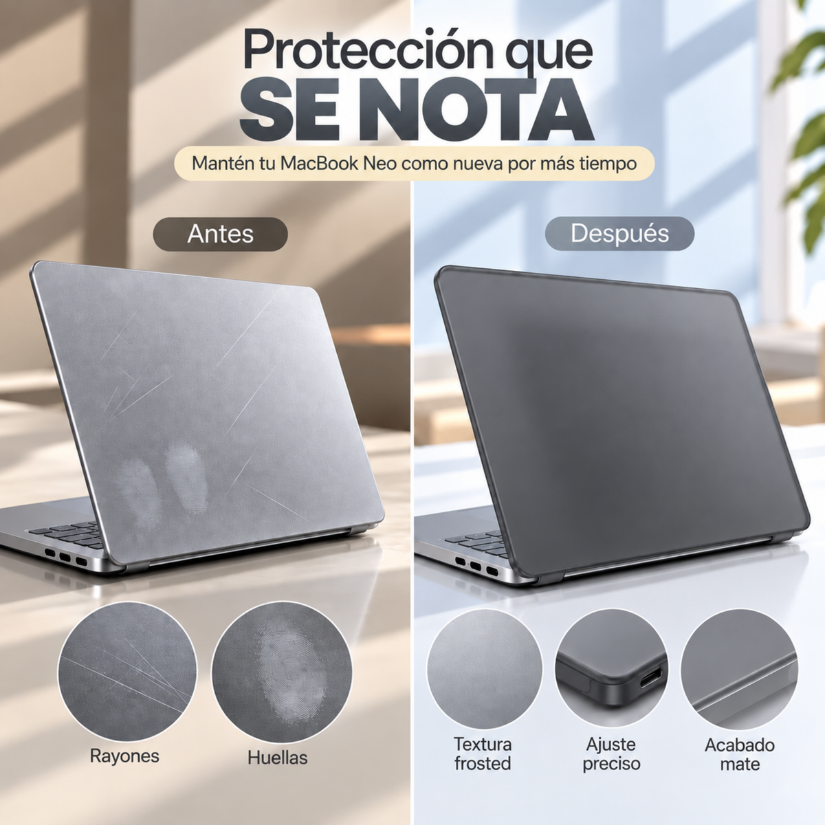 Funda para MacBook Pro 13" 2016-2022 Modelos A2338/A1706/A1989