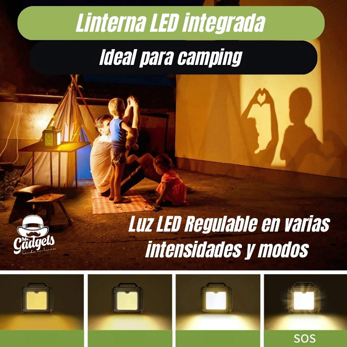 Estación de Carga Portátil 80,000mAh 300W
