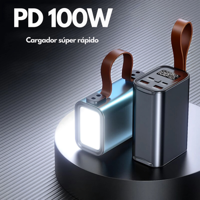 Power Bank 60,000mAh 100W Multipuertos