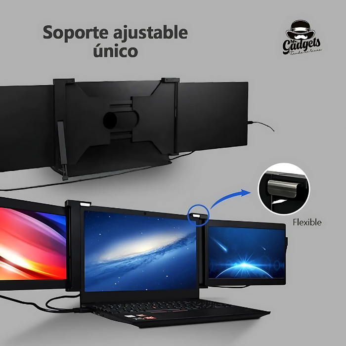 Doble Monitor Portátil 11.9"