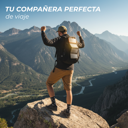 Power Bank Solar Nova Charger Plus 20,000mAh Con 4 Paneles
