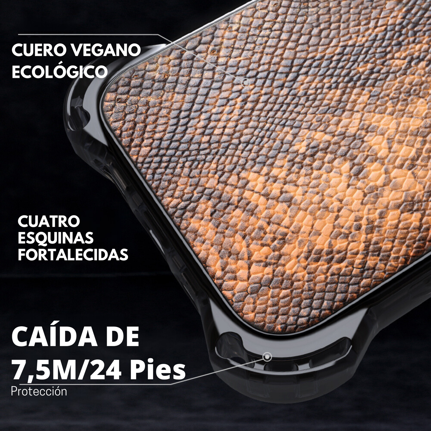 Funda Ultra Bounce Con Textura Animal Print