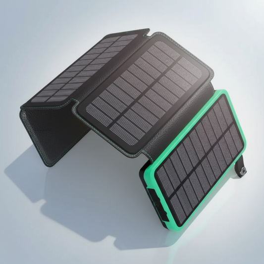 Power Bank Solar Nova Charger Plus 20,000mAh Con 4 Paneles